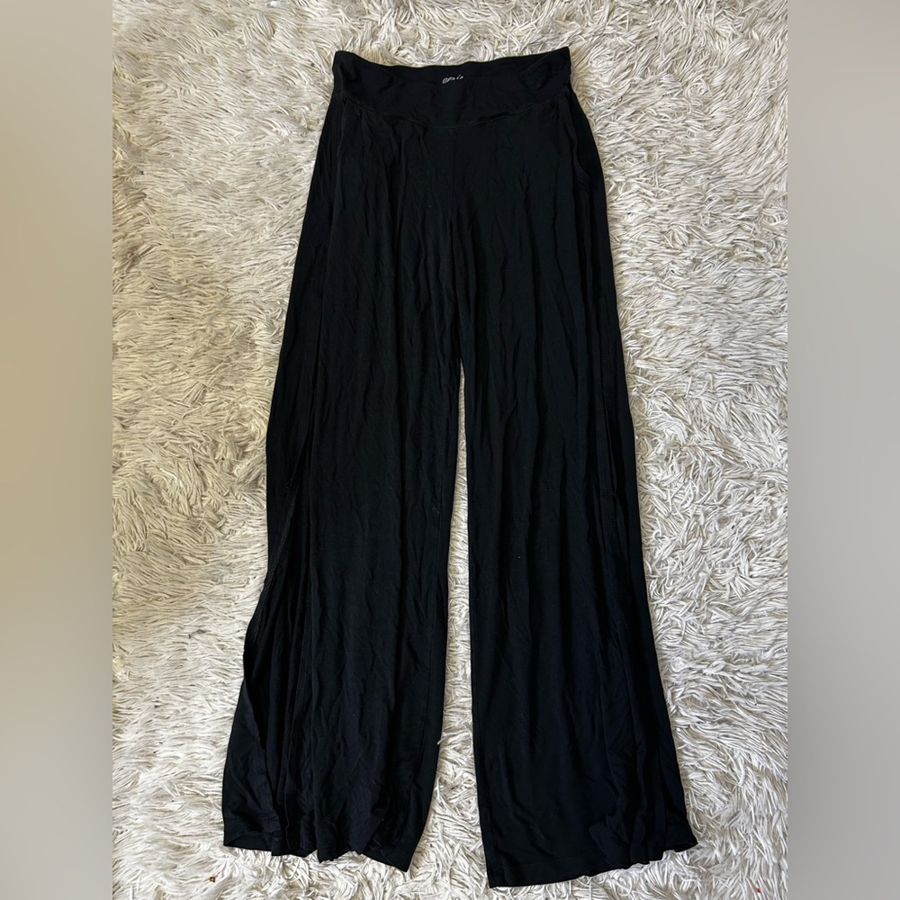◾️Aerie Wide Leg Split Hem Leg Pants